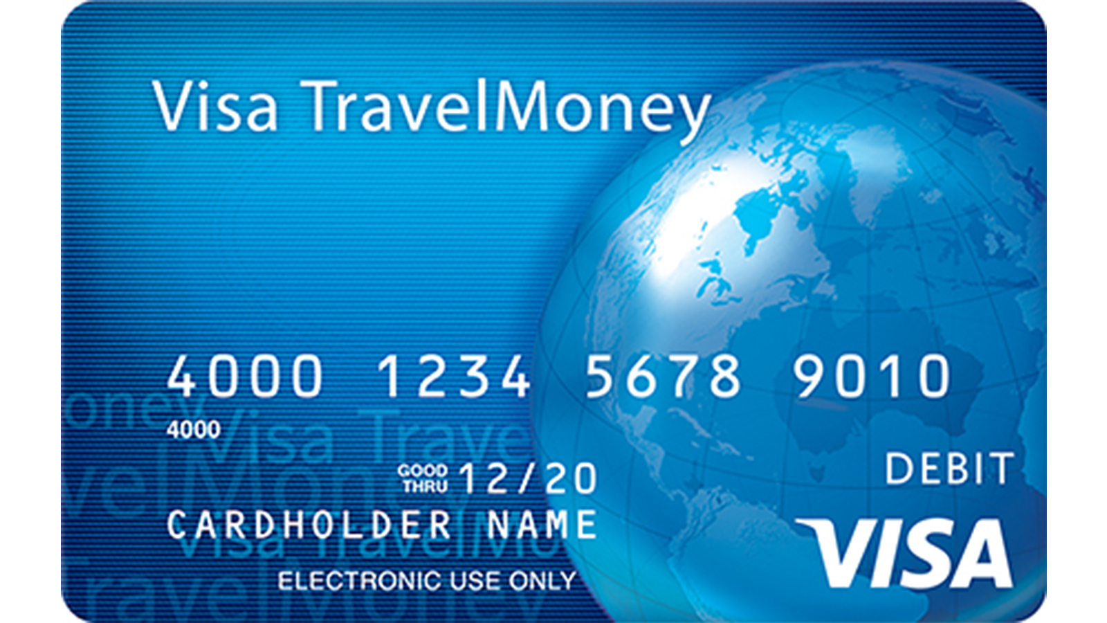 travel debit card visa